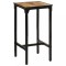 vidaXL Masă de bar, 60x55x107 cm, lemn masiv de mango nefinisat 358939