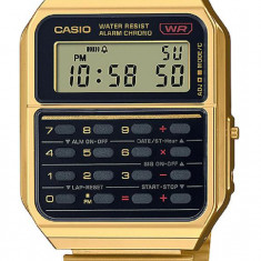 Ceas Casio, Vintage Edgy Calculator CA-500WEG-1AEF - Marime universala