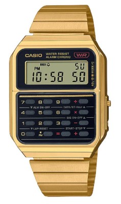 Ceas Casio, Vintage Edgy Calculator CA-500WEG-1AEF - Marime universala foto