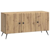 vidaXL Cabinet TV Stejar Artizanal 99 x 34,5 x 50 cm Lemn prelucrat 895644