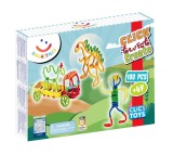 Set de construit cu magnet Spaghetteez 100 piese