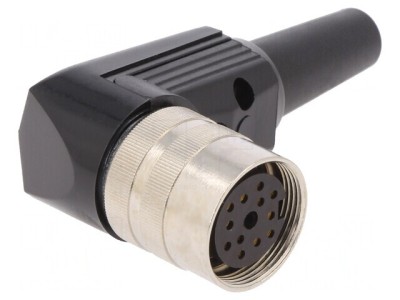 Conector M16 Mufă Mamă 12PIN 3A 60V IP40 foto