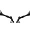 Set 2 oglinzi moto/atv, 112x80mm, filet M10 x 1.25, culoare negru Cod Produs: MX_NEW LU8003