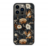 Husa iPhone 13 Pro - Skino Rusty Flowers, textura flori