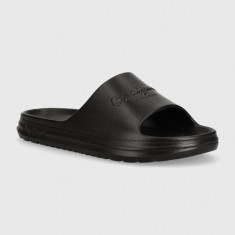 Pepe Jeans papuci Beach Slide barbati, culoarea negru, BEACH SLIDE M