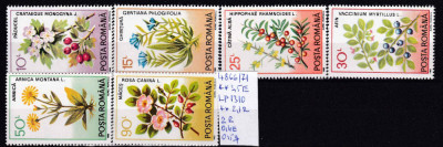 1993 Plante medicinale LP1310 MNH Pret 1,9+1 Lei foto