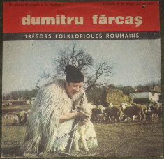 vinyl Dumitru Farcas-taragot, seria Tresors Folkloriques Roumains,Epe 0896 foto
