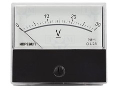 Voltmetru Panou 0-30V 70x60mm
