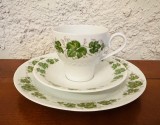SET DE 3 PIESE DIN PORTELAN FIN- MARCAJ TIRSCHENREUTH- HUTSCHENREUTHER GRUPPE