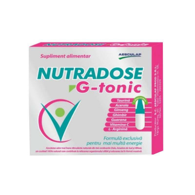 Nutradose G-tonic 7 fiole Aesculap foto