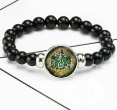 Bratara HARRY POTTER Cu Margele - Model Slytherin 2 foto