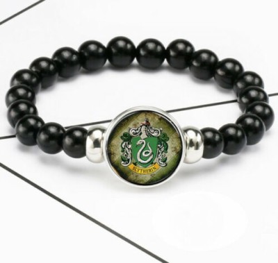 Bratara HARRY POTTER Cu Margele - Model Slytherin 2 foto