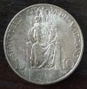 Moneda Vatican - 10 Lire 1930 - Papa Pius XI - Argint, Europa
