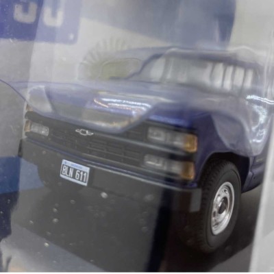 Macheta 1997 Chevrolet Silverado, albastru 1/43 foto