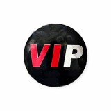 Set ornamente capace jante 5,6cm culoare negru VIP Cod: LGT-004 Automotive TrustedCars