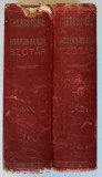 DICTIONAR ROMAN - MAGHIAR SI MAGHIAR ROMAN , VOLUMELE I - II de VICTOR CHERESTESIU . 1927