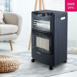 Soba Gaz GPL si Electrica Perfect Home 4200W, Protectie ODS, Butelie Interior, Ceas+Furtun