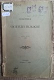 Buletinul Societatei Filologice// 1905, statute, membri