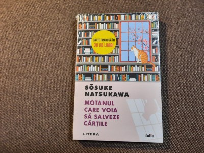 Sosuke Natsukawa - Motanul care voia sa salveze cartile foto