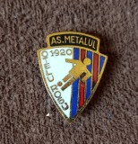 Insigna fotbal - AS &quot;METALUL&quot; OTELU ROSU