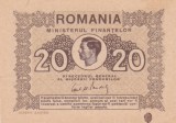 Bancnota Romania 20 Lei 1945 Mihai I - Bancnote Romanesti Vechi
