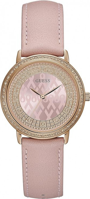 Ceas Dama, Guess, Sparkling Pink W0032L7 - Marime universala