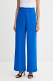 Morgan pantaloni PBIRD culoarea negru, drept, high waist, PBIRD