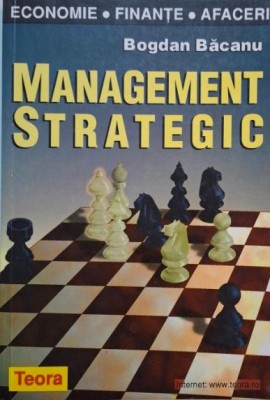 Management strategic &amp;ndash; Bogdan Bacanu foto