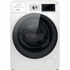 Masina de spalat rufe Whirlpool Supreme Silence W8W046WBEE, 10 kg, 1400 rpm, Clasa A, Al 6-lea Simt, Motor Zen Direct Drive, WaterSave, FreshCare+, St