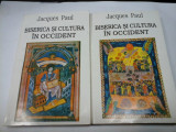 Cumpara ieftin BISERICA SI CULTURA IN OCCIDENT secolele IX-XII - (2 VOLUME) - Jacques Paul