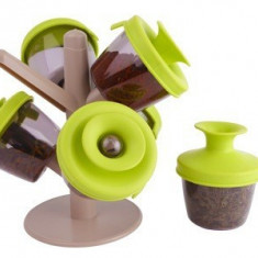 Set Condimente Spice Rack 6 Piese