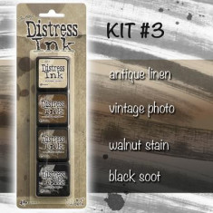 Tim Holtz Distress Mini Ink Kits-Kit #3 foto