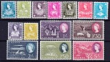 DB1 Colonii KUT Kenya Uganda Tanganika 1960 Flora Fauna QEII 14 v. MNH ( lipsa 2 v. )