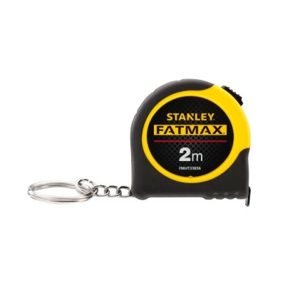 Stanley FMHT1-33856, ruleta tip breloc FatMax 2m, Tru-Zero, buton de blocare a lamei Slide LockTM, 2m x 13mm, blister foto