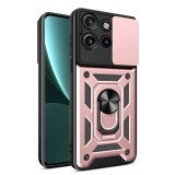 Husa pentru motorola edge 50 neo / motorola thinkphone 25 - privacy camshield - rose gold