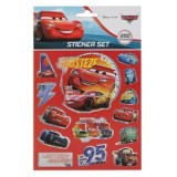 Set Autocolante Cars, 200 buc, Multicolor, cu Sclipici, CMCLASS