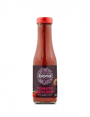 Ketchup cu sirop de agave eco 340g Biona foto