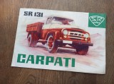 PLIANT RECLAMA- CAMIONUL CARPATI SR 131 * ANII &#039;50