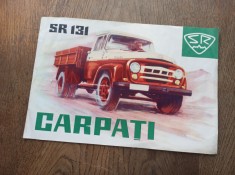 PLIANT RECLAMA- CAMIONUL CARPATI SR 131 * ANII &#039;50