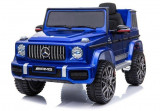 Masinuta electrica cu scaun de piele Mercedes Benz G63 AMG Paint Blue