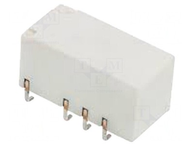 Releu electromagnetic DPDT 12VDC 2A foto