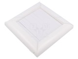Accessories: ventilation grille white Body dim: 174x174x41mm