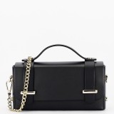 Cumpara ieftin Geanta mica neagra din piele naturala 1870 06