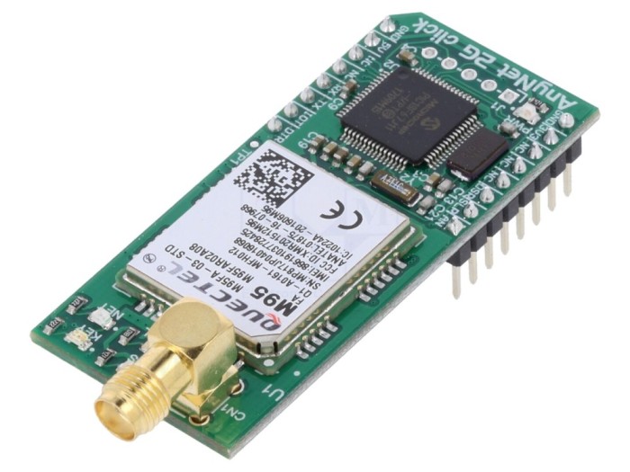 Placă prototip GSM/GPRS, UART, GPIO