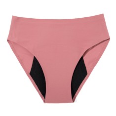 Chiloți Menstruali cu Cusături Lipite - Roz - Roz, XL