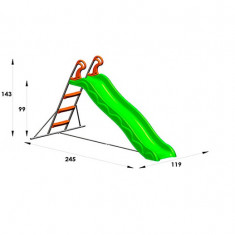 Tobogan cu scara Danu 215 cm