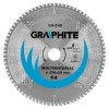 Disc circular vidia, multimaterial, 80 dinti, 254x30 mm, Graphite