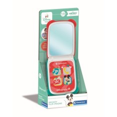 Clementoni - Telefon flip Mickey Mouse care dezvolta abilitatile motorii fine