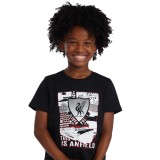 FC Liverpool tricou de copii Anfield black - 7-8 let