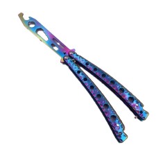 Cutit Fluture Pentru Antrenament, Curbat, Fade, Desfacator, 23 cm